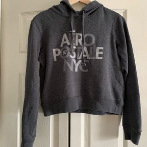 Aeropostale Gray Hoodie sz S